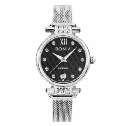 Bonia Women Elegance BNB10758-2337S Silver Stainless Steel Watch